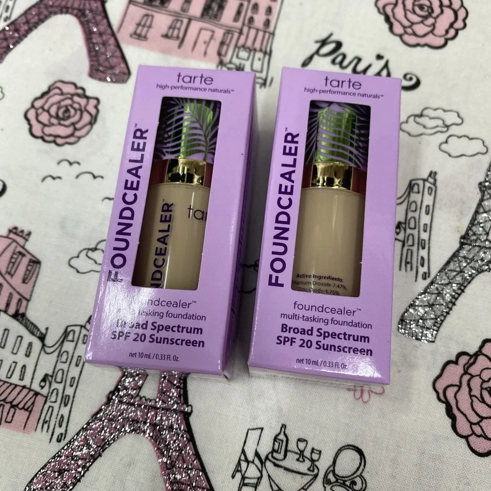 2 Tarte Foundcealer .33 oz. Multi Tasking Foundation 13N FAIR NEUTRAL